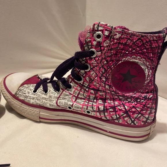 Converse Size 3 Chuck Taylor All Star Party Sneaker 649964F - Picture 9 of 15